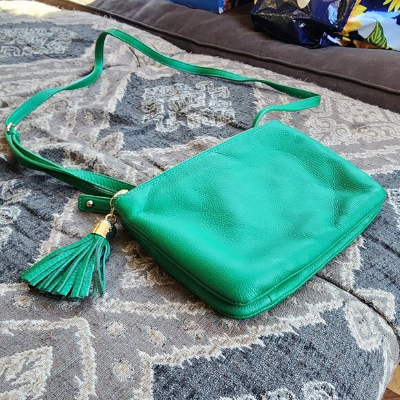 Talbots Green Crossbody Bag - Picture 8 of 13